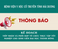 Kế hoạch tiếp nhận và phối hợp tổ chức thực tập tốt nghiệp cho sinh viên